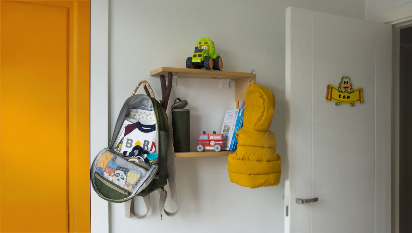 Diaper Backpack Set - Green GOGI