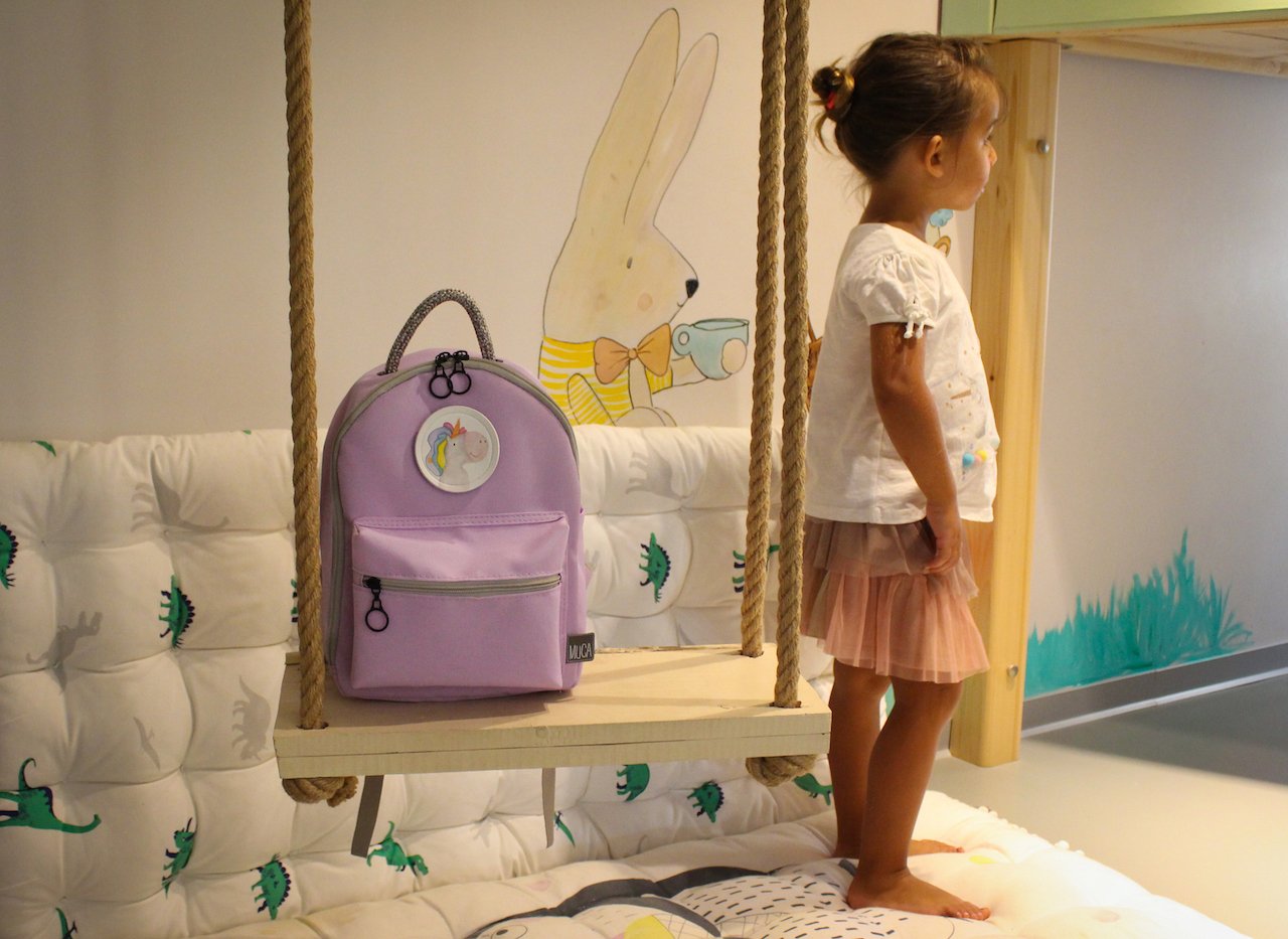 Toddler Backpack - Lilac MINI GOGI