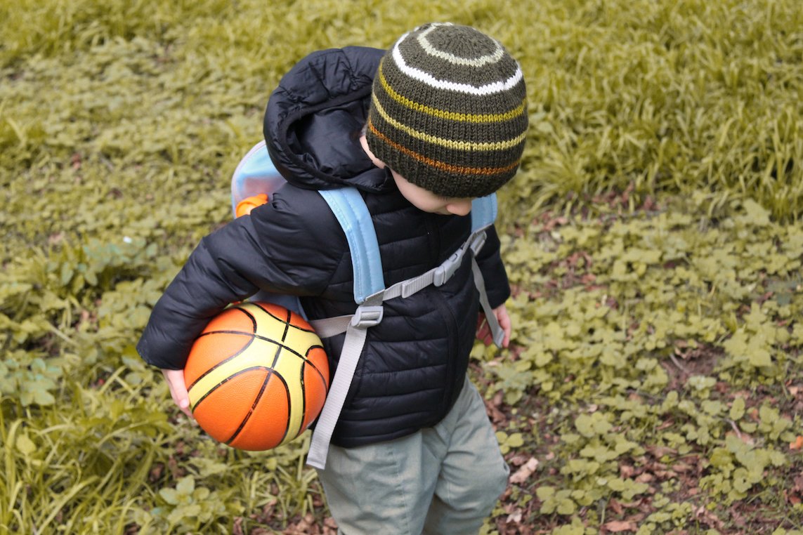 Toddler Backpack - Blue MINI GOGI