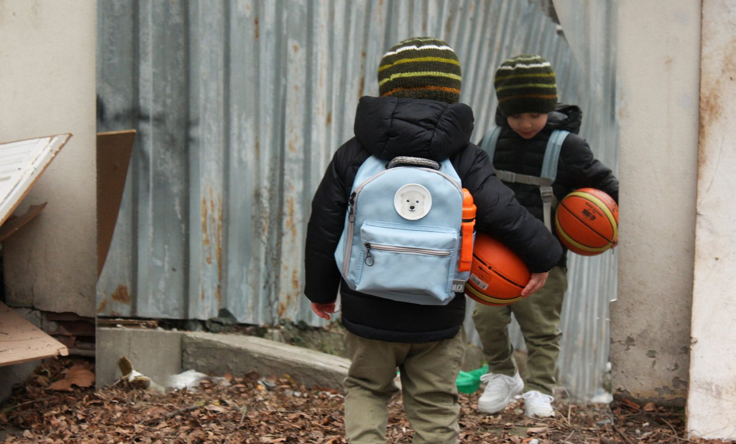 Toddler Backpack - Blue MINI GOGI