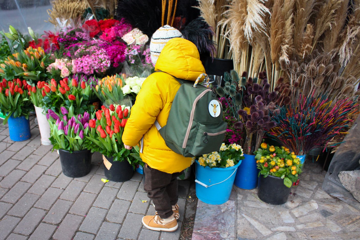 Toddler Backpack - Green MINI GOGI